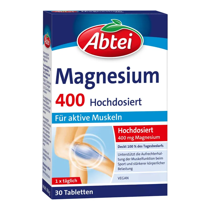 Abtei Abtei Magnesium 400 Tabletten – Produktbild 1 von 1