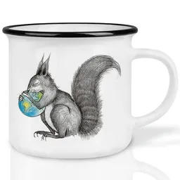 LIGARTI LIGARTI Keramiktasse – Eichhörnchen Welt – Produktbild 1 von 1