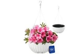 KONZEPT KONZEPT Blumenampel hängend Blumentopf 30cm Durchmesser, Hängetopf für Pflanzen, aus Kunststoff – Produktbild 1 von 1