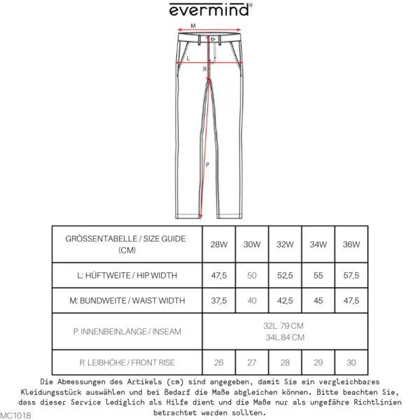 Evermind Evermind M's Chinos-MC1018, Sunburn, – Produktbild 1 von 4