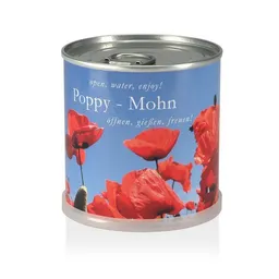 MacFlowers MacFlowers Pflanzen in der Dose - Mohn – Produktbild 1 von 1