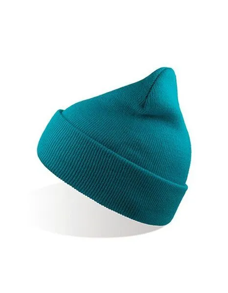Atlantis Headwear Atlantis Headwear Atlantis Mütze mit Bund in 35 Farben erhältlich, Türkis, – Produktbild 1 von 3