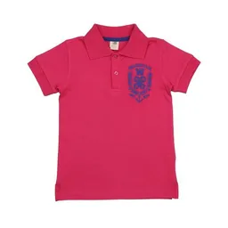 Walkiddy Kleinkinder Poloshirt „Cabaret“ in Pink aus Bio-Baumwolle – Walkiddy – Produktbild 1 von 1