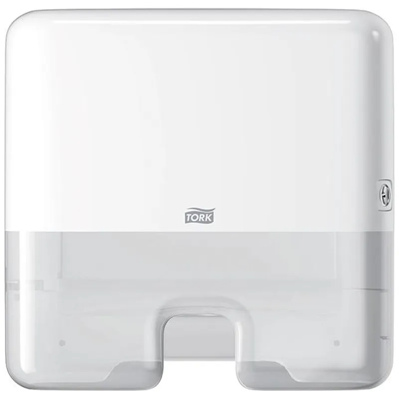 Tork Tork Xpress Mini-Handtuchspender "Elevation H2" für Multifold-Handtücher, Weiß, – Produktbild 2 von 2