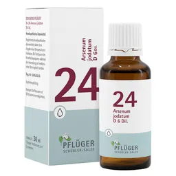 Biochemie Pflüger Schüßler-Salze Biochemie Pflüger 24 Arsenum jodatum D6 Tropfen – Produktbild 1 von 1