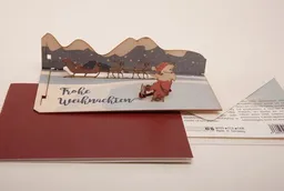 Formes Formes 3D - Holzgrußkarte Frohe Weihnachten – Produktbild 1 von 1