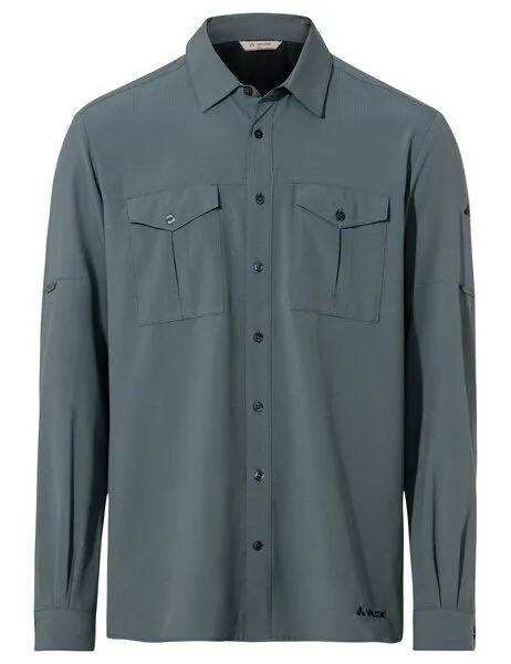 Vaude VAUDE Hemd-Bluse Men's Rosemoor LS Shirt II, Grau, – Produktbild 1 von 7