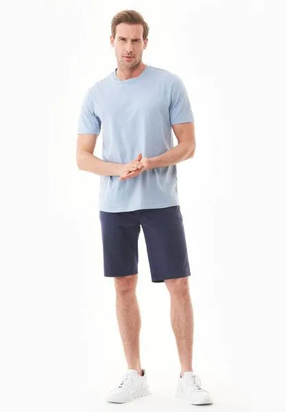ORGANICATION ORGANICATION Natural Dye T-Shirt aus Bio-Baumwolle, Indigo plant, – Produktbild 2 von 4