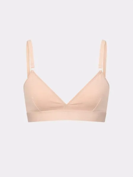 erlich textil erlich textil Casual Cotton Triangel Bralette aus Bio-Baumwolle, made in Europe, Ton, – Produktbild 6 von 6