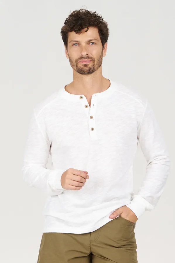 KOMODO KOMODO Herren vegan Oberteil Arlo White, Weiß, – Produktbild 2 von 2