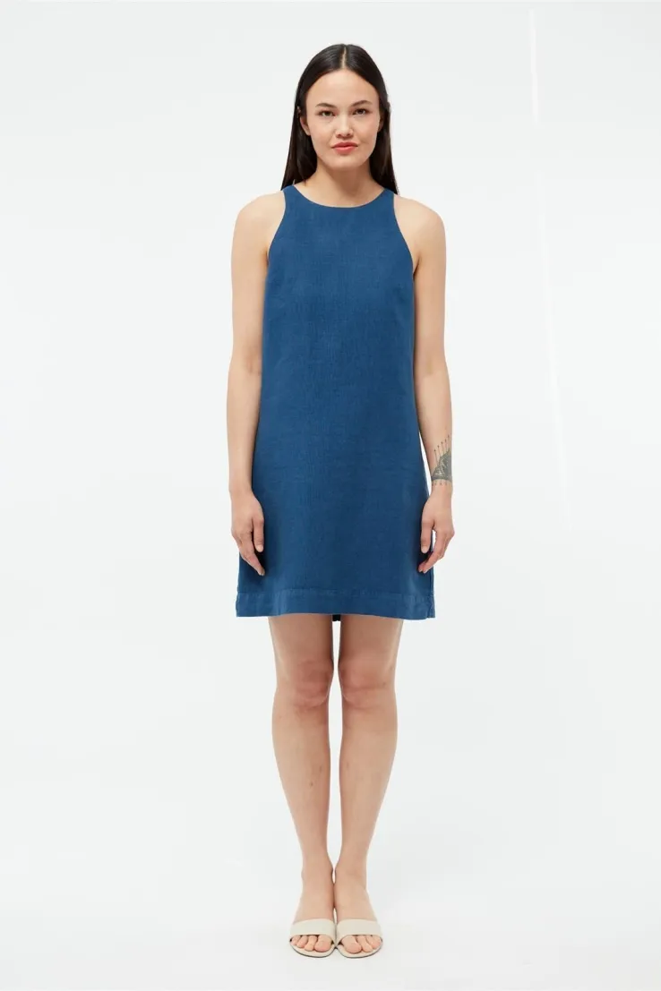 Givn Givn Damen vegan Kleid Yuna, Dunkelblau, – Produktbild 2 von 2
