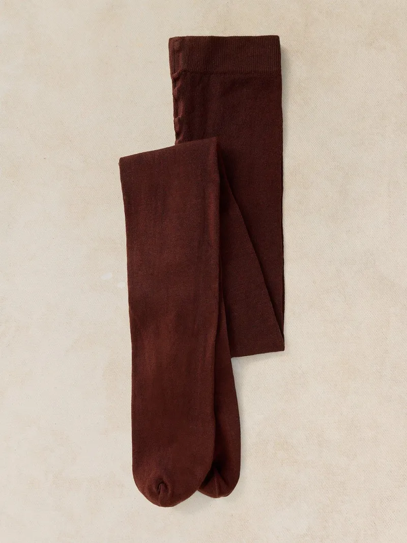 White Stuff Strumpfhose Patty - L, Tiefbraun, – Produktbild 2 von 2
