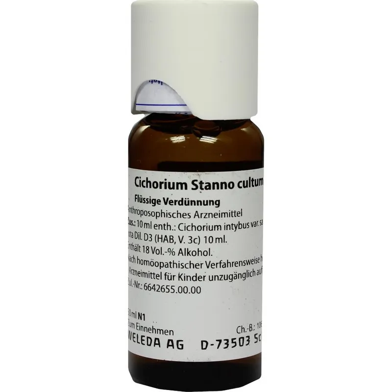 Weleda WELEDA CICHORIUM STANNO cultum D 3 Dilution 50 ml Dilution – Produktbild 1 von 1