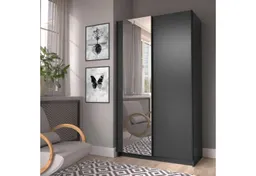 Home affaire Kleiderschrank Hildreth, Wäscheschrank, Schwebetüren, Versand nur 4,95?! mit Spiegel, FSC®-zertifizierter Holzwerkstoff, in 3 Breiten – Produktbild 1 von 1