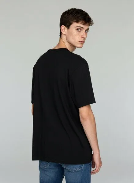UNIPOLAR UNIPOLAR Basic-T-Shirt Preston, Black, – Produktbild 3 von 5