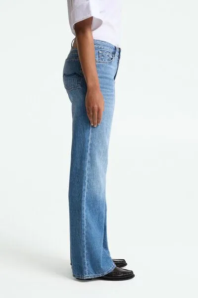 Kings Of Indigo Kings Of Indigo Jeans Jane - Mid rise Flare - Hopcete Electric Mid – Produktbild 3 von 4