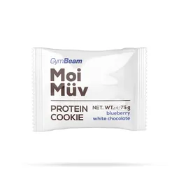 GymBeam Food GymBeam MoiMüv Protein Cookie 75 g Heidelbeere und weiße Schokolade – Produktbild 1 von 1