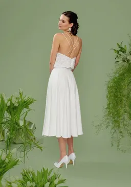 Atelier SNOW Atelier SNOW Zweiteiliges Brautkleid Trägertop Lily-Alyssien – Produktbild 1 von 1