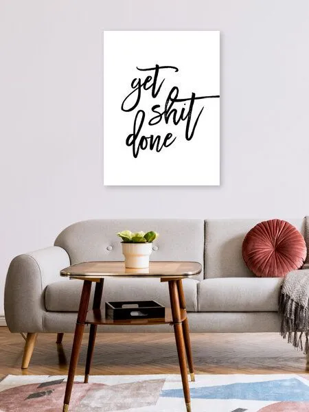 Photocircle Photocircle Poster / Leinwandbild - Get **It Done – Produktbild 2 von 4