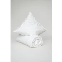 MELA MELA unisex vegan Bettwäscheset Bhanu Perkal Naturweiß – Produktbild 1 von 1