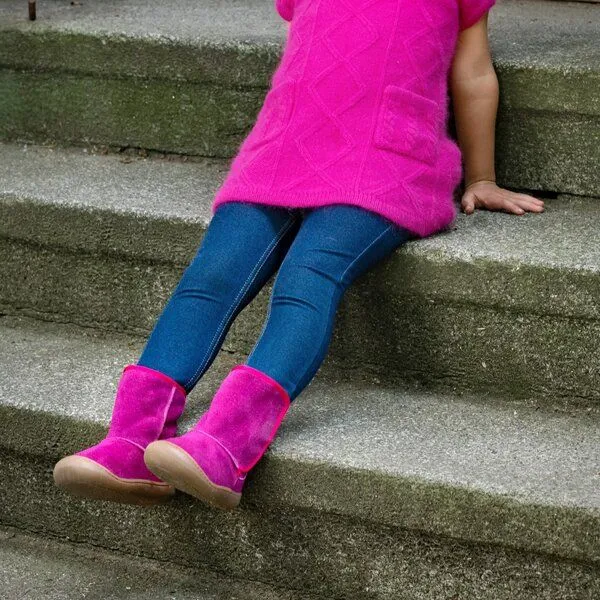 Pololo Pololo Lauflern- Winterstiefel "Toledo" in Größen 20, Pink, – Produktbild 3 von 4