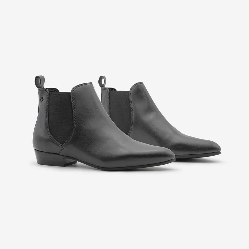 COG COG Damen vegan Stiefel Chelsea Laika, Schwarz, – Produktbild 2 von 2