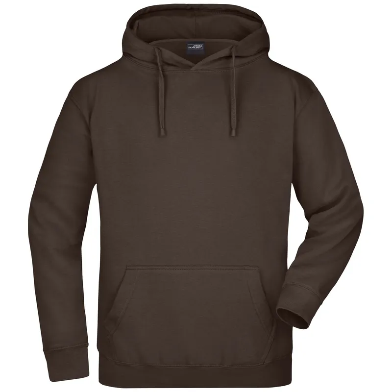 James & Nicholson James & Nicholson Klassisches Kapuzensweatshirt JN047, Brown, – Produktbild 1 von 1
