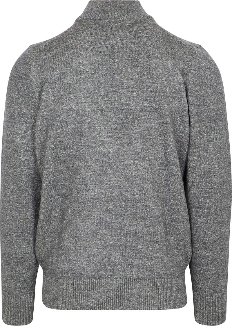 State of Art State Of Art Pullover Sportzip Dunkelblau - Größe M, Grau, – Produktbild 1 von 4