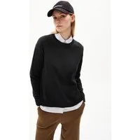 ARMEDANGELS ARMEDANGELS LARUNAA Damen Pullover aus Bio-Baumwoll Mix, Black, – Produktbild 1 von 1
