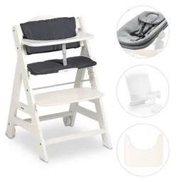 Hauck Hauck Beta+ Hochstuhl mit Kissen, Tablett, Verkleinerer und Wippe – Produktbild 1 von 1