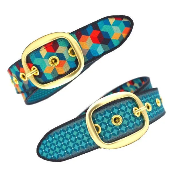 Seegarn Seegarn - Gürtel / Wendegürtel SeeKing 4cm, Gold, – Produktbild 1 von 3