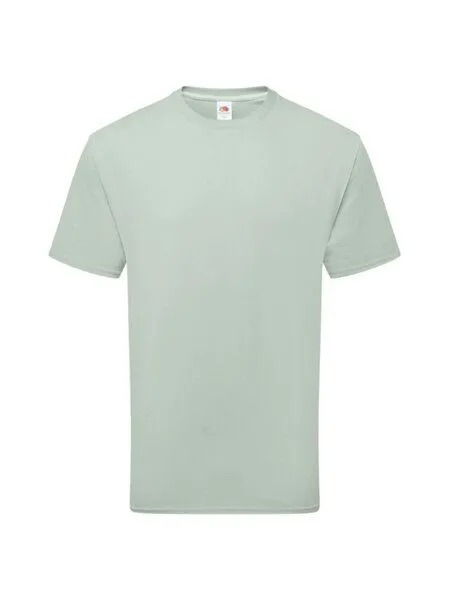 Fruit Of The Loom Fruit of the Loom Unisex T-Shirt mit Rundhals aus Bio - Baumwolle 15 Farben bis Größe 3XL, Sage (grün), – Produktbild 2 von 3
