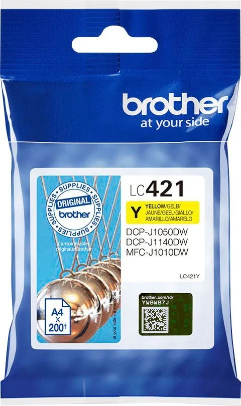 Brother Brother Tintenpatrone LC-421Y gelb – Produktbild 5 von 8