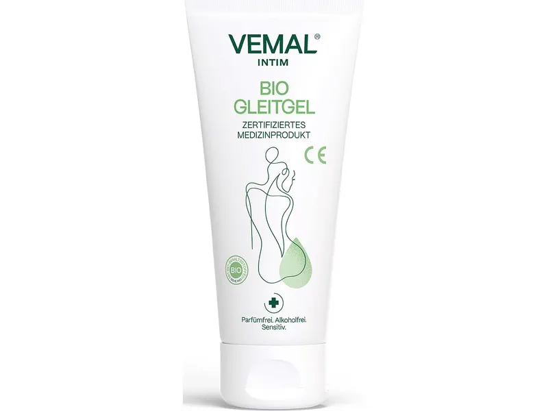 VEMAL VEMAL Bio-Gleitgel, parfümfrei, zertifiziertes Medizinprodukt, 100 ml – Produktbild 1 von 1