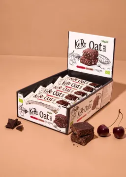 KoRo Bio Oat Bar Sour Cherry Chocolate | 15 x 60 g – Produktbild 1 von 1