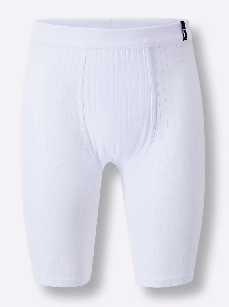 wäschepur men Hose knielang, Weiß, – Produktbild 2 von 2