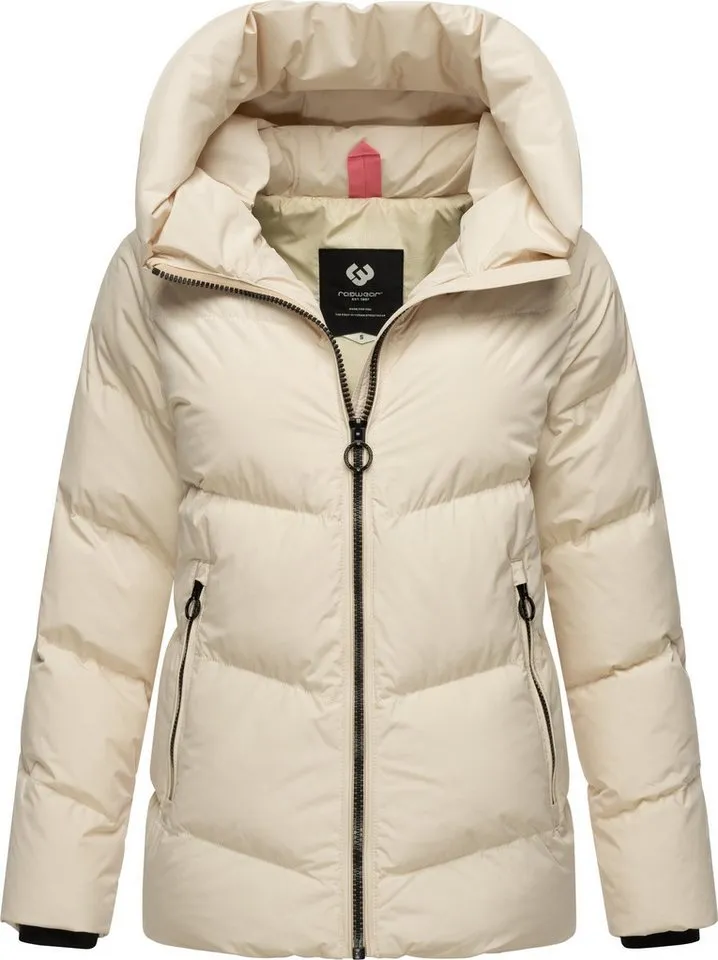 ragwear ragwear Steppjacke Cessi Wasserdichte Damen Winterjacke mit großer Kapuze, Braun, – Produktbild 5 von 5