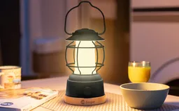 Berger Berger Hopuni Pro LED Campinglaterne mit Powerbank- und Dimmfunktion matt schwarz - Hängelampen, Camping- & Sturmlaternen – Produktbild 1 von 1