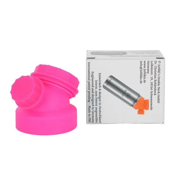 JN JuNiki's JN JuNiki's JuNiki´s® innovativer Weithals-Trinkflaschen-Deckel in 8 Farben, Pink, – Produktbild 3 von 3
