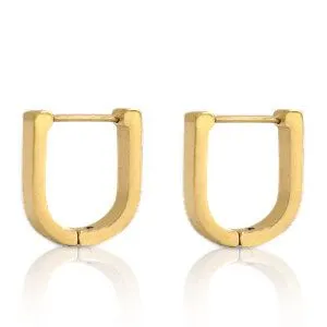 ELEKTROPULLI Elektropulli Bogen Ohrringe 16mm, Gold, – Produktbild 1 von 1