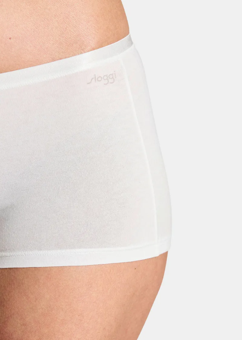 Sloggi Shorts im 3er-Pack - weiß - Gr. L von Goldner Fashion, Weiß, – Produktbild 3 von 3