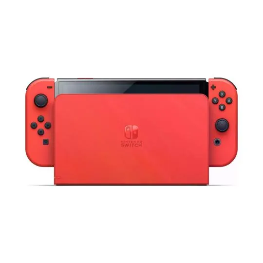 Nintendo Nintendo Switch OLED-Modell mario edition, Rot, – Produktbild 5 von 5