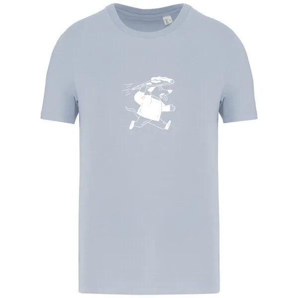 Greenspired Greenspired Basic Bio T-Shirt Pizzadog Nr. 4 ( 155g/m² XXS - 5 XL, Aquamarine, – Produktbild 1 von 1