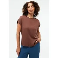 Givn Berlin Givn Berlin T-Shirt-Bluse GBFENNA aus LENZING ECOVERO, Chocolate brown, – Produktbild 1 von 1