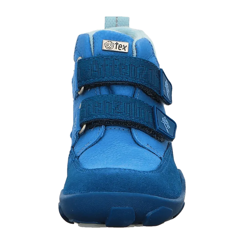 Affenzahn Affenzahn Low Boot Shark 0148830211 Blau - Stiefel mit Futter - Barfußschuhe KINDER, Blau, leder/textil für Kinder, blau, Größe 32 EU, Blau, – Produktbild 7 von 7