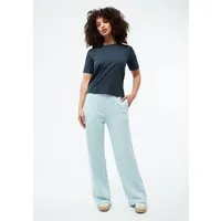 Givn Berlin Givn Berlin Hose GBELSIE aus recycelter Baumwolle mit weitem Bein, Blau, – Produktbild 1 von 1