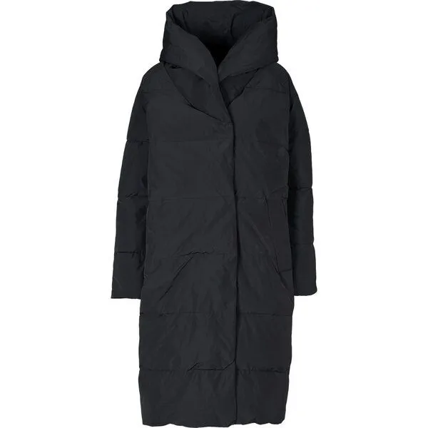 Basic Apparel Basic Apparel Wintermantel Tenna Shawl Collar Parka aus recyceltem Polyester, Schwarz (black), – Produktbild 1 von 4