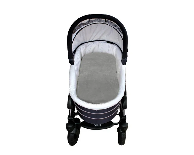 Heitmann Felle Heitmann Felle Lammfell Baby Felleinlage Patchwork Maße 73 x 33 cm, Grau, – Produktbild 3 von 5