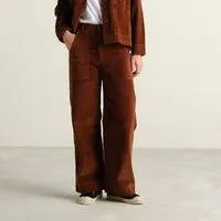 Dedicated DEDICATED Cord Hose Vara Corduroy - Cappuccino Brown – Produktbild 1 von 1
