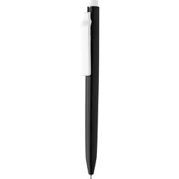 XD Collection Vibe GRS-zertifizierter rABS-Stift mit Ultra-Glide-Tinte, schwarz, weiß – Produktbild 1 von 1